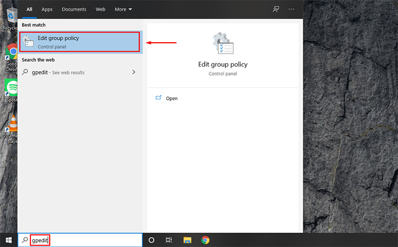 Disable Cortana in Windows 10 Using the Group Policy Editor